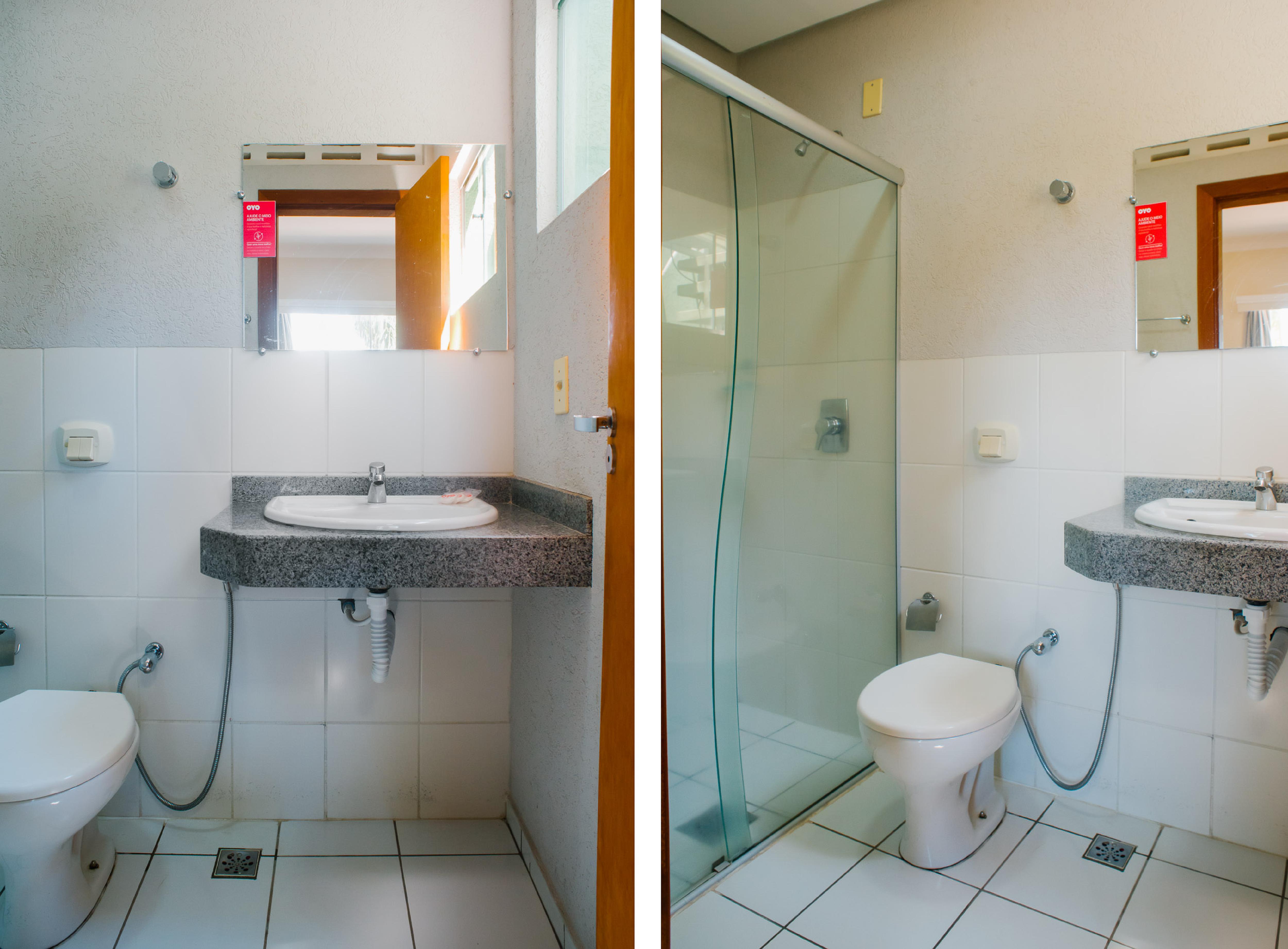 Oyo Cerrado Hotel, Campo Grande Campo Grande  Zewnętrze zdjęcie Bathroom with shower and bidet